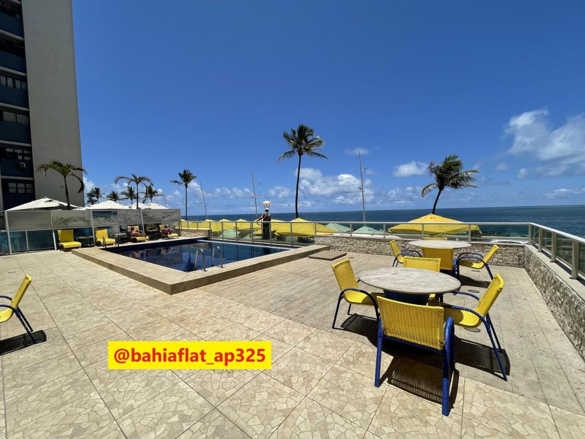 Flat A Beira Mar Na Barra Apartment Salvador Bagian luar foto